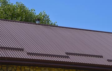 typical Worlds End corrugated roof uses